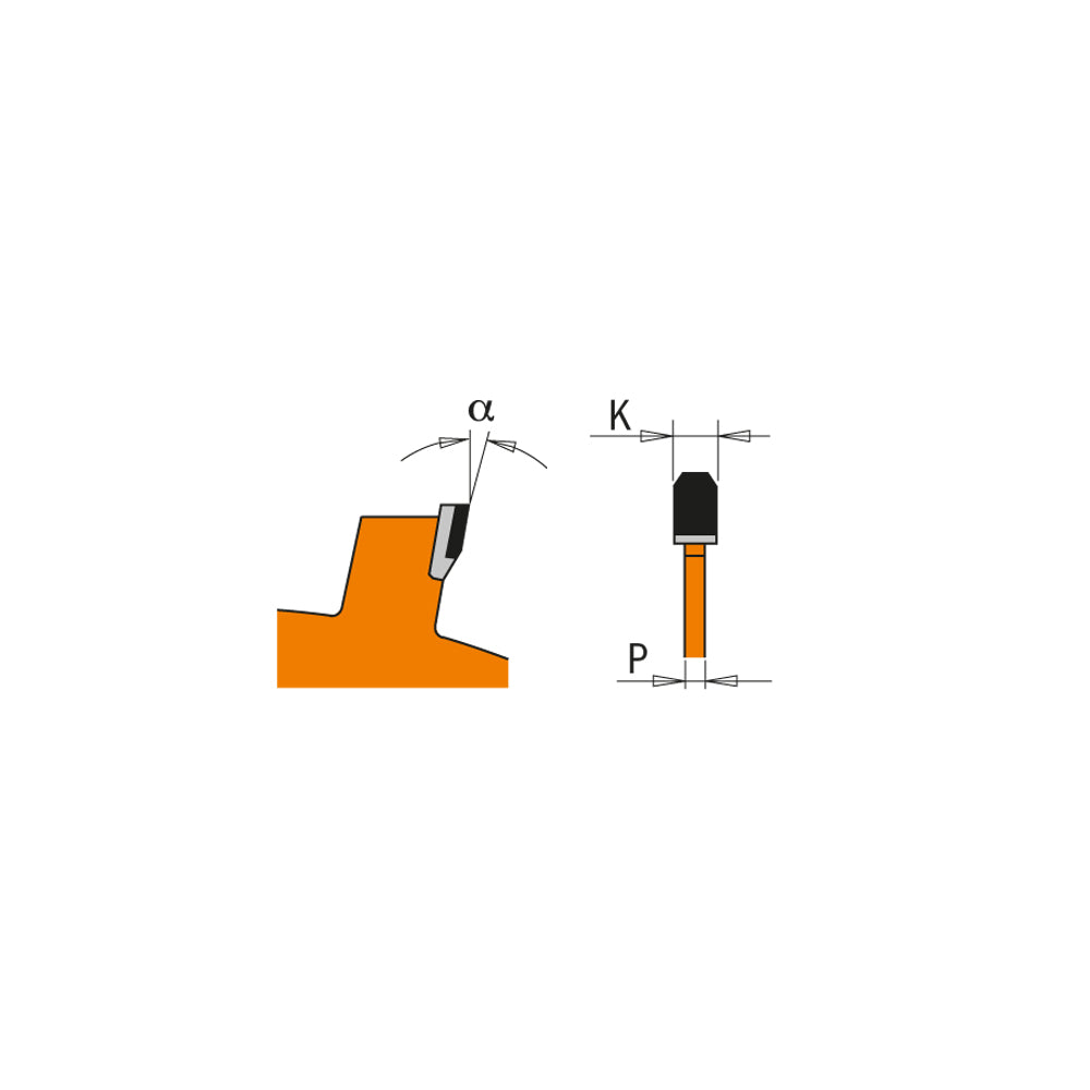 CMT 236.004.07-X10 DIAMOND FOR FIBER CEMENT 7-1/4’’x5/8”<>  (10-PCS. BULK MASTERPACK)