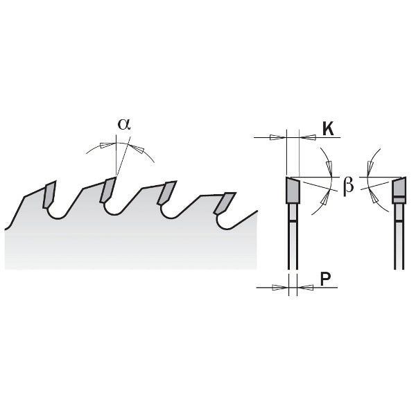 CMT K04008 ITK CONTRACTOR FINISH 8-8-1/4’’x0.071”/0.047”x5/8”<>  T=40 ATB