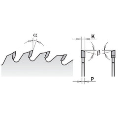 CMT K04007-X10 ITK CONTRACTOR FINISH 7-1/4’’x5/8”<>  T=40 ATB (10-PCS. BULK MASTERPACK)