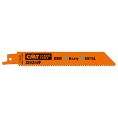 CMT JS925VF-5 RECIPROCATING SAW BLADES for /METAL (BIM) 6”x 10-14TPI  (5-PCS.)