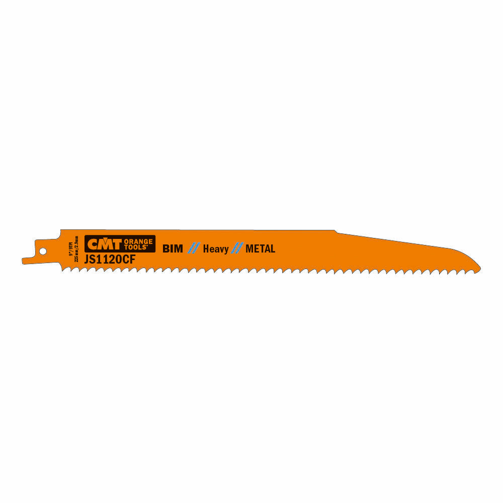 CMT JS1120CF-20 RECIPROCATING SAW BLADES for METAL (BIM) 9”x 9TPI  (20-PCS.)