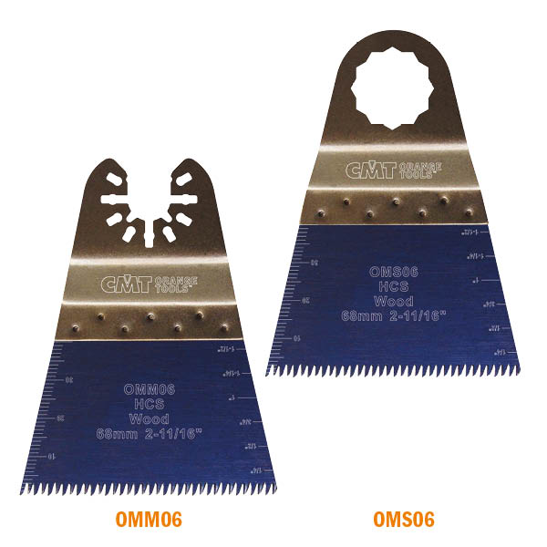 CMT OMM06-X1 2-11/16” PRECISION CUT BLADE -JAPANESE TOOTHING - HCS  (1-PC.)