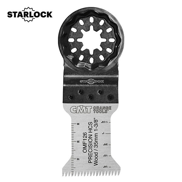 CMT OMF126-X50 1-3/8” PRECISION CUT BLADE WITH JAPANESE TOOTHING - HCS - SL  (50-PCS.)