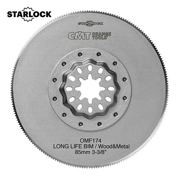 CMT OMF174-X1 3-3/8” CIRCULAR SAW BLADE FOR WOOD&METAL - BIM - SL  (1-PC.)