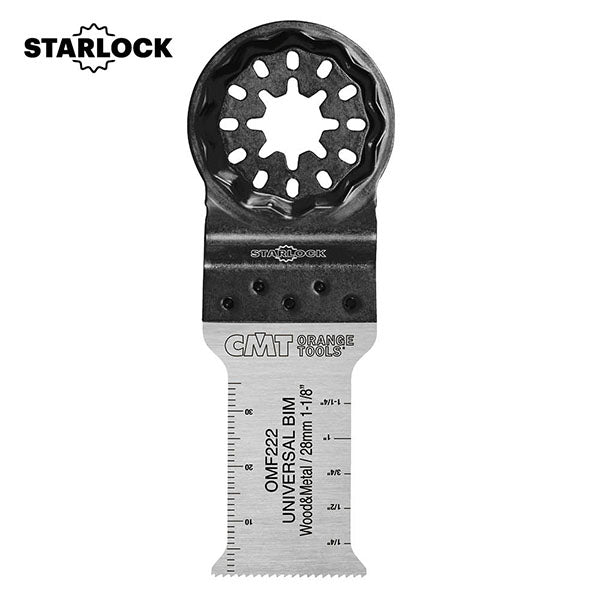 CMT OMF222-X1 1-1/8” PLUNGE CUT BLADE FOR WOOD&METAL - BIM - SL  (1-PC.)