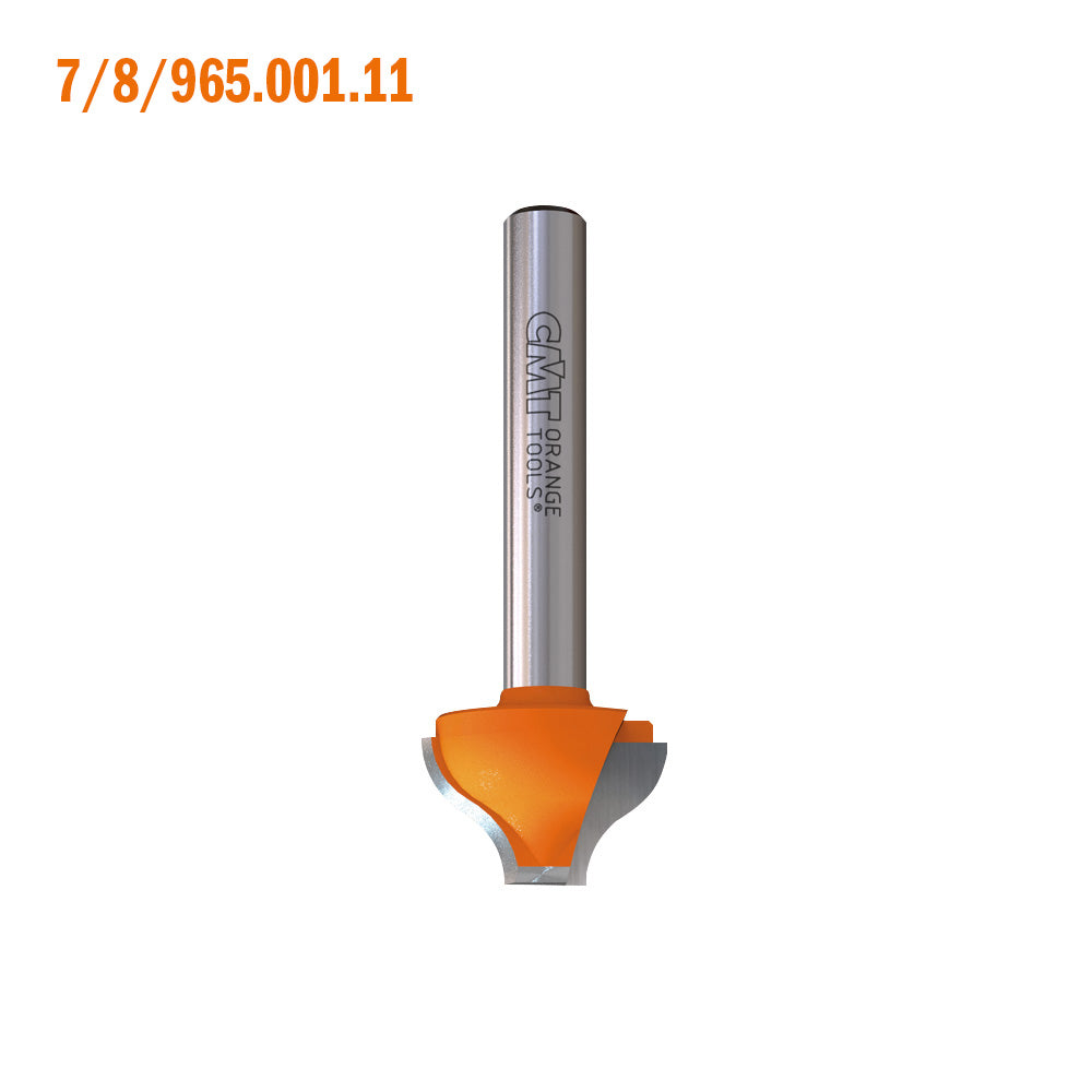 CMT 865.503.11 DECORATIVE BEADING BIT  D=3/4”  d=1/4”  R=1/8”   S=1/2” (PROFILE C)