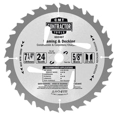 CMT K02407-X10 ITK CONTRACTOR FRAMING/DECKING 7-1/4’’ (10-PCS. BULK MASTERPACK)