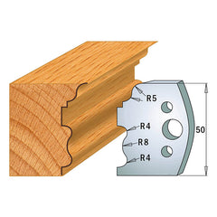 CMT 690.515 PROFILE KNIVES FOR INSERT SHAPER SYSTEM SP 1-31/32”x5/32” (50x4mm)