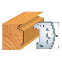 CMT 690.518 PROFILE KNIVES FOR INSERT SHAPER SYSTEM SP 1-31/32”x5/32” (50x4mm)