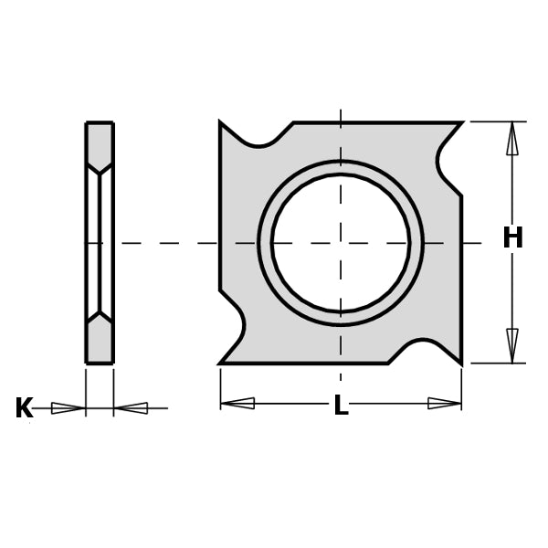 CMT 790.181.00 SOLID CARBIDE KNIVES 18x18x1.95mm HW-K1920