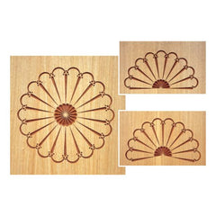 CMT RCS-007 3D ROUTER CARVER SYSTEM - ROSETTE HOLDING FRAME