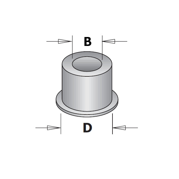 CMT 799.017.00 REDUCTION BUSHING FOR BEARING 5/16’’ - 3/16”