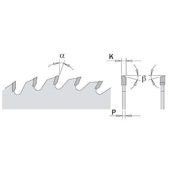 CMT K06010 ITK CONTRACTOR FINISH 10’’x0.094”/0.063”x5/8”  T=60 ATB