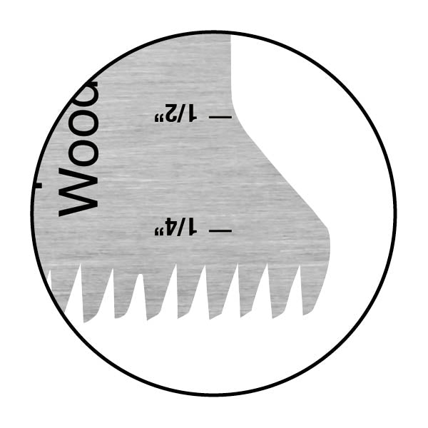 CMT OMF126-X50 1-3/8” PRECISION CUT BLADE WITH JAPANESE TOOTHING - HCS - SL  (50-PCS.)