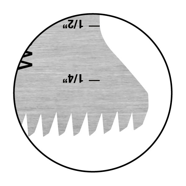 CMT OMF205-X50 1-3/8” PRECISION CUT BLADE WITH JAPANESE TOOTHING - BIM - SL  (50-PCS.)