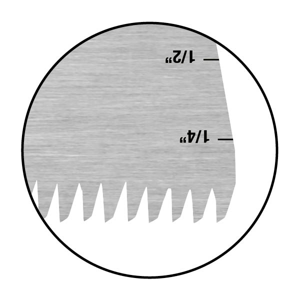 CMT OMF232-X50 1-3/4” PRECISION CUT BLADE WITH JAPANESE TOOTHING - BIM - SL (50-PCS.)