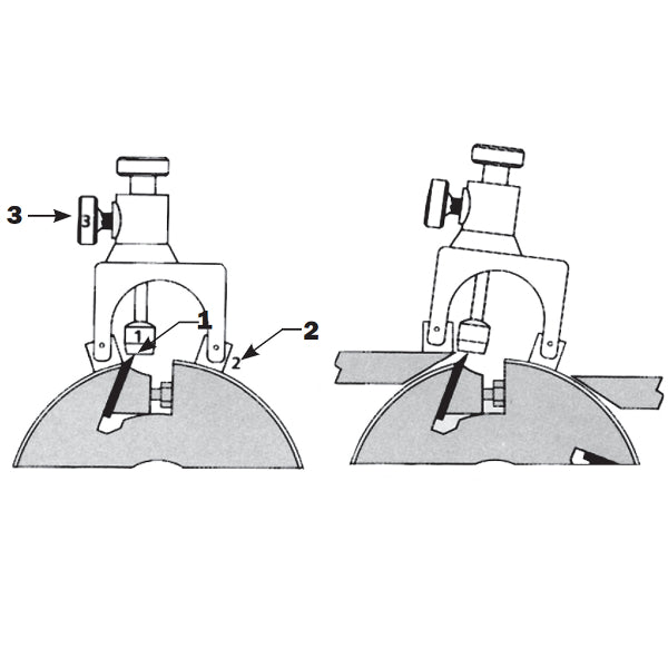 CMT CMT792 SET OF 2 MAGNETIC KNIFE SETTING JIGS