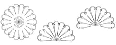 CMT RCS-007 3D ROUTER CARVER SYSTEM - ROSETTE HOLDING FRAME