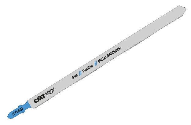 CMT JT718BF-3 JIG SAW BLADES METAL/SANDWICH PANEL (BIM) 7-1/4”x 14TPI (3-PCS.)