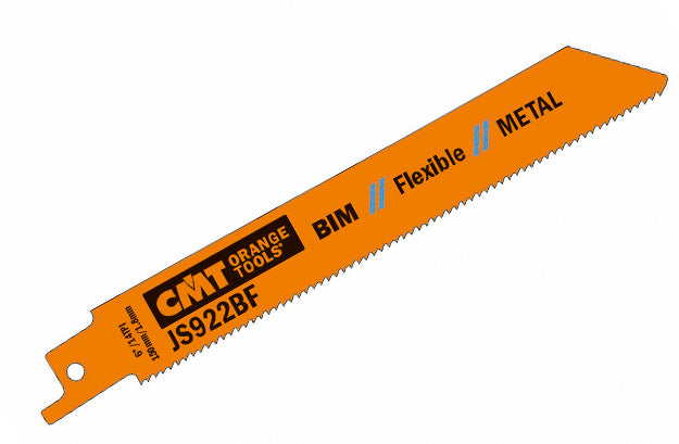 CMT JS922BF-20 RECIPROCATING SAW BLADES for METAL (BIM) 6”x 14TPI (20-PCS.)