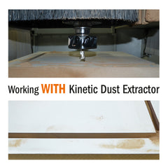 CMT 992.101.ER40 KINETIC DUST EXTRACTOR FOR CHUCKS WITH ER40 COLLETS