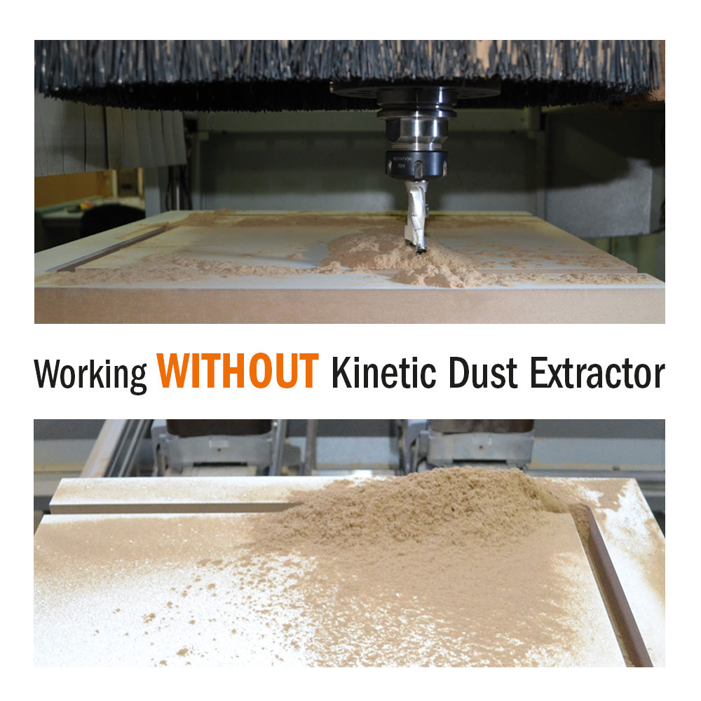 CMT 992.101.EOC25 KINETIC DUST EXTRACTOR FOR CHUCKS WITH DIN6388/EOC25 COLLETS