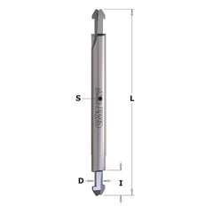 CMT 813.001.11 WEATHERSEAL BITS D=9/64”  S=1/4”