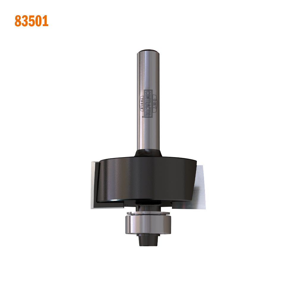 CMT 83501 CMT CONTRACTOR® RABBETING BIT D=1-1/4”x1/2”   S=1/4”