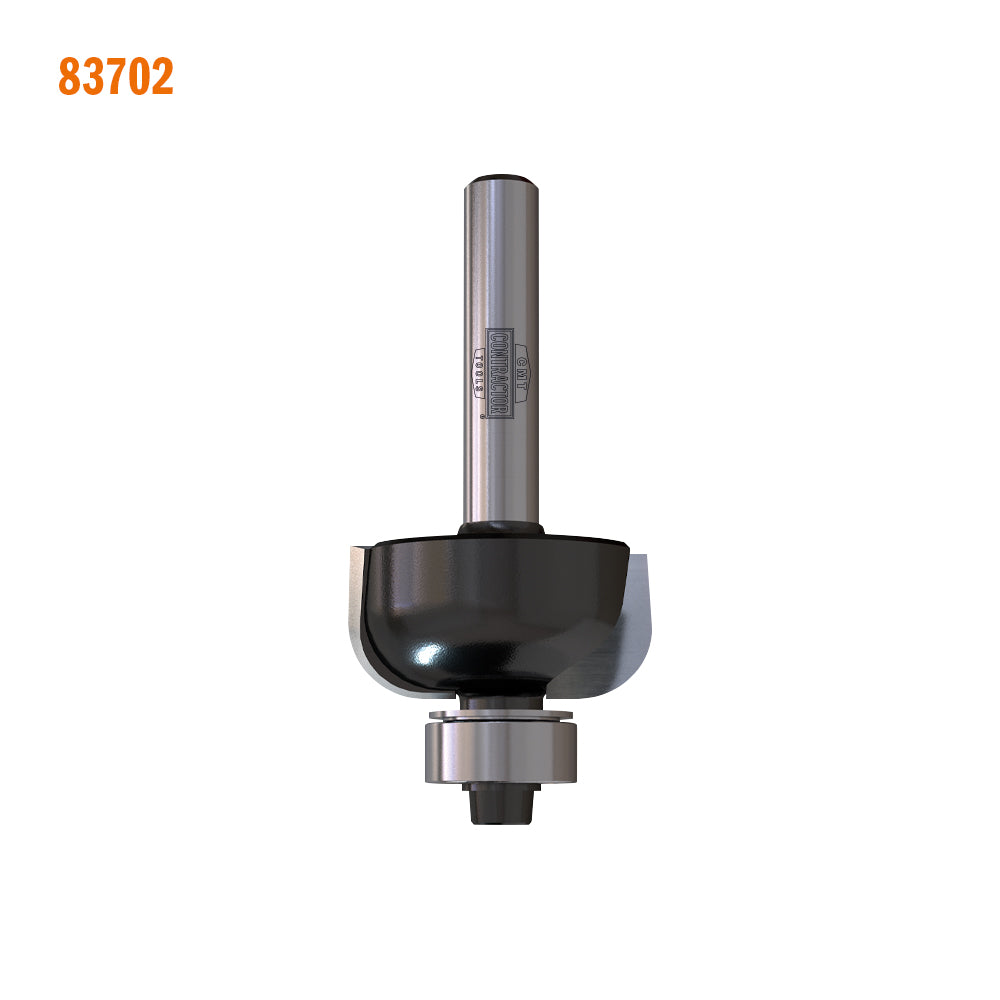 CMT 83705 CMT CONTRACTOR® COVE BIT D=1-1/2”x5/8”  R=1/2”  S=1/4”
