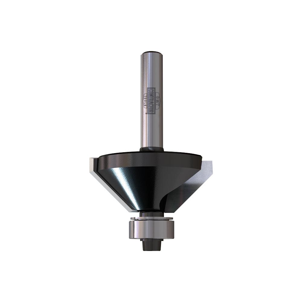 CMT 83605 CMT CONTRACTOR® CHAMFER BIT D=1-3/8”x7/16”  A=45°  S=1/4”