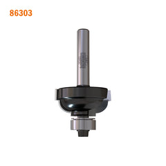 CMT 86304 CMT CONTRACTOR® COVE & FILLET BIT D=1-3/8”x21/32”  R=3/8”  S=1/4”