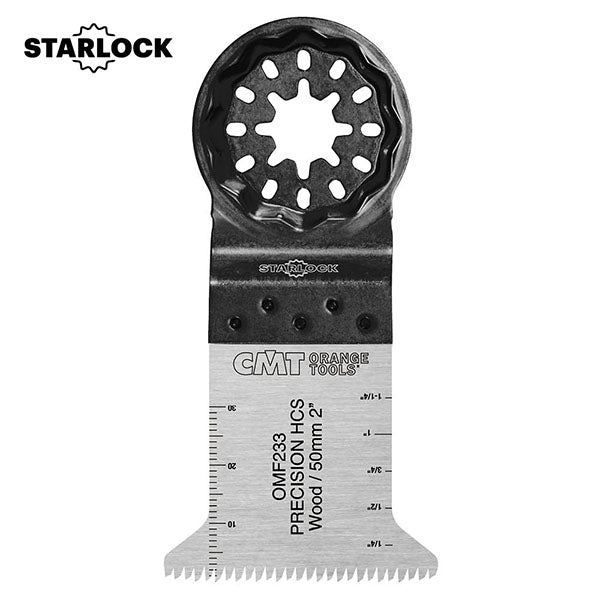 CMT OMF233-X50 1-3/4” PRECISION CUT BLADE WITH JAPANESE TOOTHING - HCS - SL (50-PCS.)