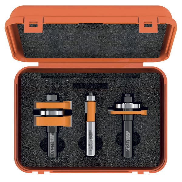 CMT 800.526.11 3-PIECE TONGUE & GROOVE CABINETMAKING SET    S=1/2”