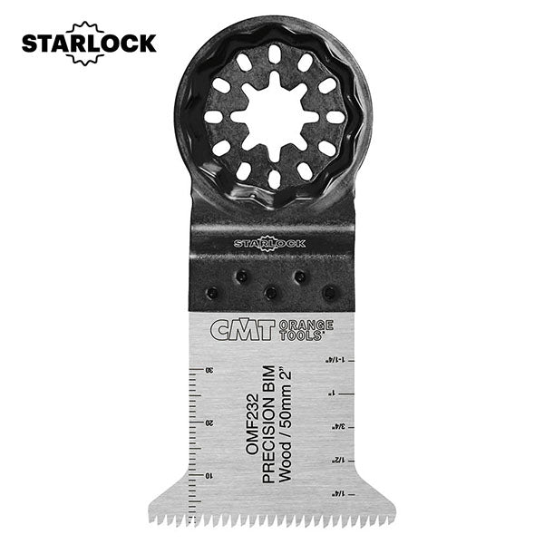 CMT OMF232-X5 1-3/4” PRECISION CUT BLADE WITH JAPANESE TOOTHING - BIM - SL (5-PCS.)