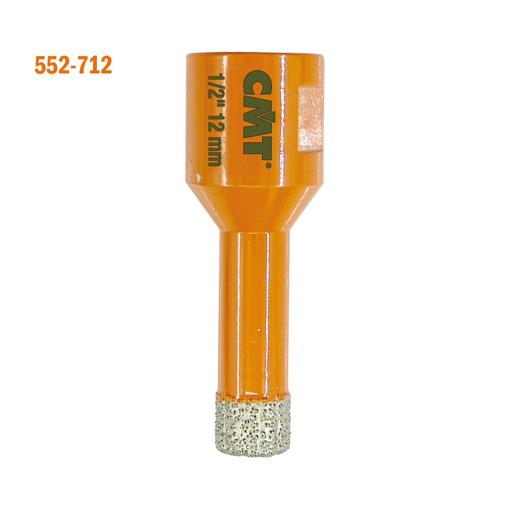 CMT 552-732 DIAMOND DRY HOLE SAW D=1-1/4”x1-9/16”x2-3/8’’  S=5/8”-11