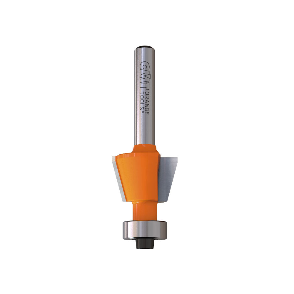 CMT 809.016.11 NON-BLOCKING COMBINATION TRIMMER BIT D=47/64”x7/16”  A=15°  S=1/4”