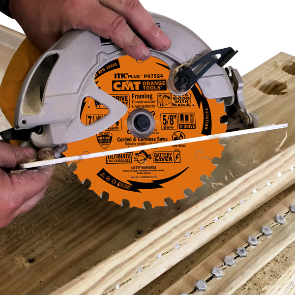 CMT P06540-X10 ITK-PLUS® ULTIMATE FINISH V-DRIVE 6-1/2”x5/8”<> (10-PC. BULK MASTERPACK)