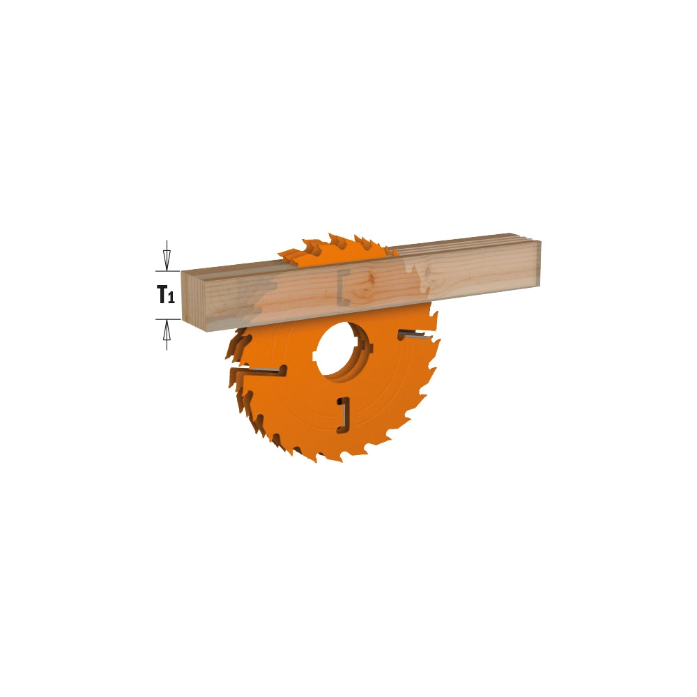 CMT 279.012.12 MULTI-RIP W/RAKERS 12”x0.157’’/0.098’’x2-3/8’’  T=12+4 FLAT