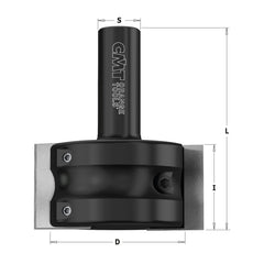 CMT 663.301.11 UNIVERSAL PROFILE CUTTER FOR CNC MACHINES D=2-9/16”   S=20mm
