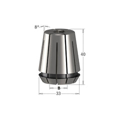 CMT 184.190.00 PRECISION COLLET DIN6499 ER32 D=3/4’’ (19mm)