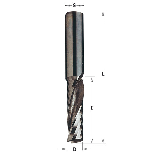 CMT 198.007.11 SOLID CARBIDE UPCUT SPIRAL BIT 1/4’’