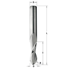 CMT 199.509.11 SOLID CARBIDE UPCUT BALL NOSE SPIRAL BIT 5/8”