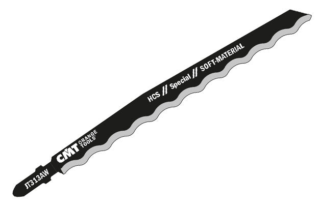 CMT JT313AW-3 JIG SAW BLADES X CARDBOARD (HCS) 6” (3-PCS.)