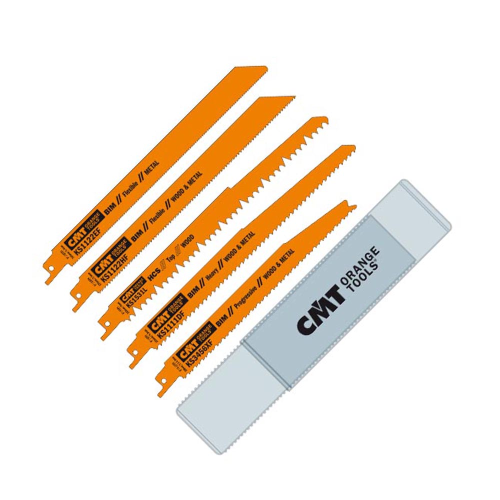 CMT JS025 RECIPROCATING SAW BLADE SET  (25-PCS.)