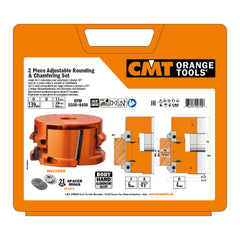 CMT 694.005.31 2-PIECE ADJUSTABLE ROUNDING & CHAMFERING SETS D=5-15/32’’  B=1-1/4”