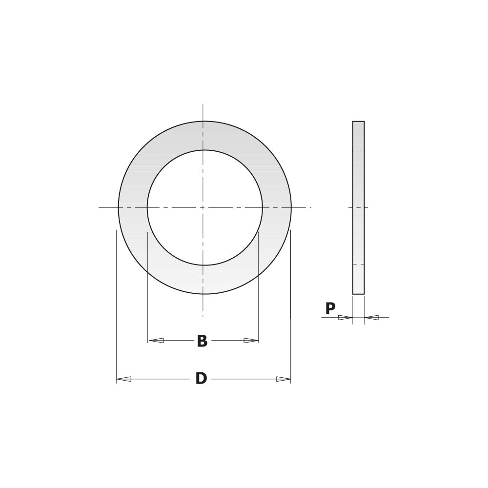 CMT 299.213.00 REDUCTION RING FOR SAW BLADES 25.4x22.2mm